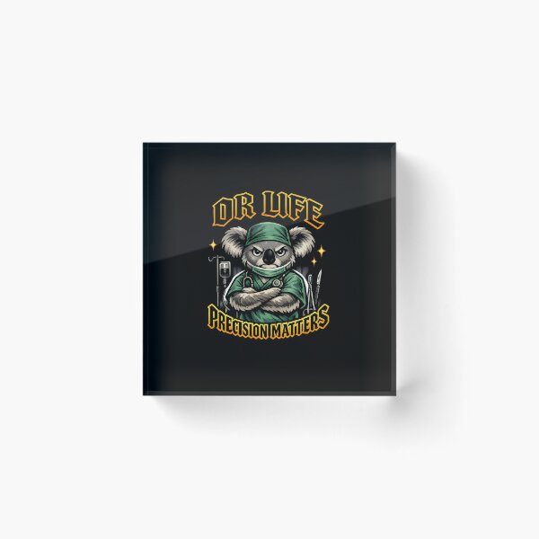Item preview, Cool Koala Surgeon Dr Life Precision Matters Surgical Doctor Gift for National Surgical Technologists Week Surgeon Appreciation Medical Professional Design designed and sold by ClinicalHubs.