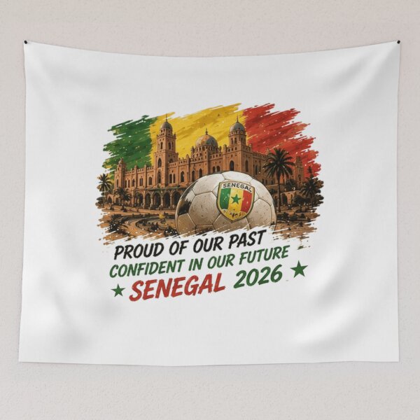 Item preview, Senegal Ready for World Cup 2026 designed and sold by Pixanova.
