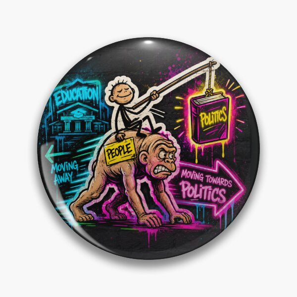 Item preview, Education and Politics designed and sold by DesignPrePress.