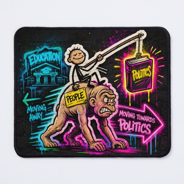 Item preview, Education and Politics designed and sold by DesignPrePress.