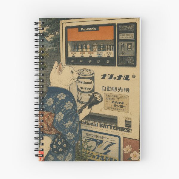 Item preview, The Battery Merchant: Retro Cat Vending Machine designed and sold by Komatoya.