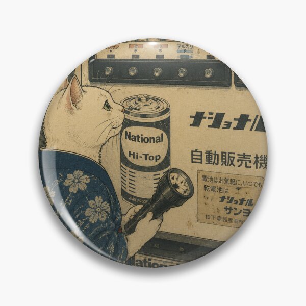 Item preview, The Battery Merchant: Retro Cat Vending Machine designed and sold by Komatoya.