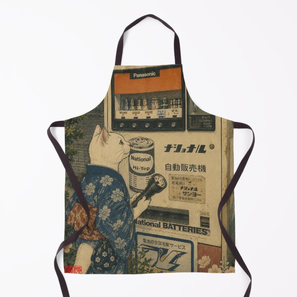 Item preview, The Battery Merchant: Retro Cat Vending Machine designed and sold by Komatoya.