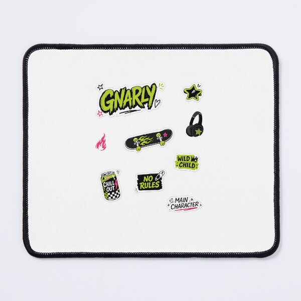 Item preview, Gnarly – Y2K Punk Skater Sticker Pack Aesthetic | kpop inspired stickers and accessories | katseye inspired packs | designed and sold by ravenRM.