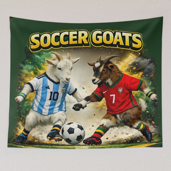 Item preview, The Ultimate G.O.A.T. Football Debate designed and sold by digitalbob60.