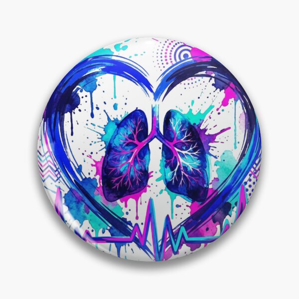 Item preview, nh. Love | Respiratory Therapist Heart & Lungs Art designed and sold by CollectionsJEm.