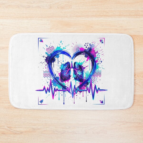 Item preview, nh. Love | Respiratory Therapist Heart & Lungs Art designed and sold by CollectionsJEm.