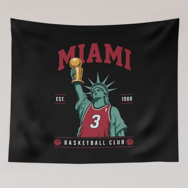 Item preview, Miami Basketball Club Est 1988 designed and sold by silverhexagon.