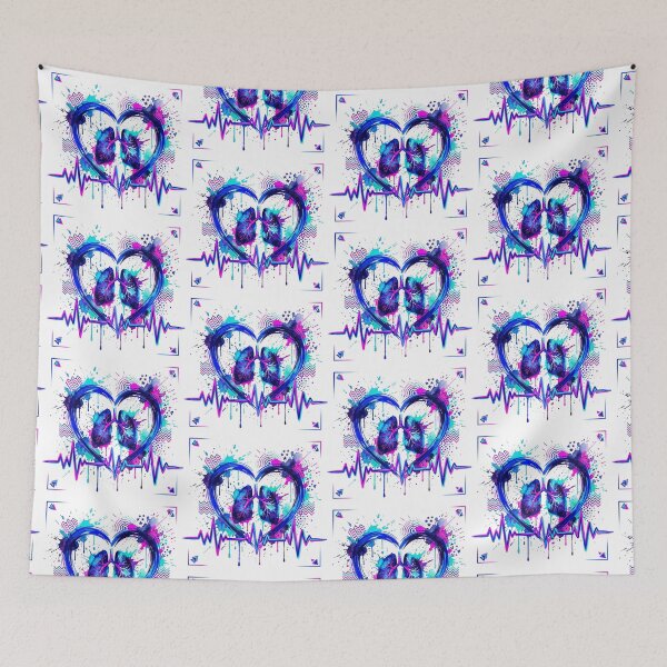 Item preview, nh. Love | Respiratory Therapist Heart & Lungs Art designed and sold by CollectionsJEm.