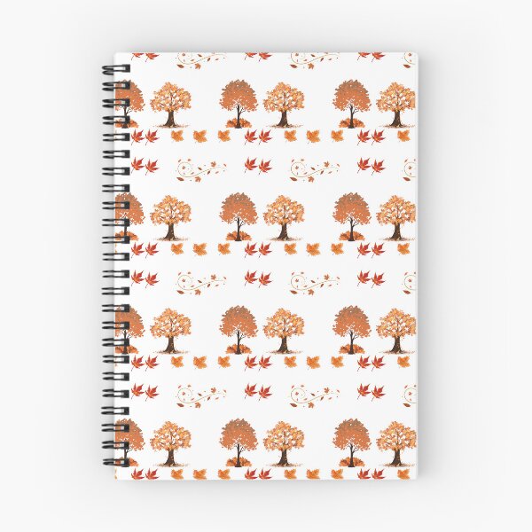Item preview, Autumn Leaves Pattern Cute Cozy Fall Trees Aesthetic Motif Sticker Pack designed and sold by Art IN Pack.