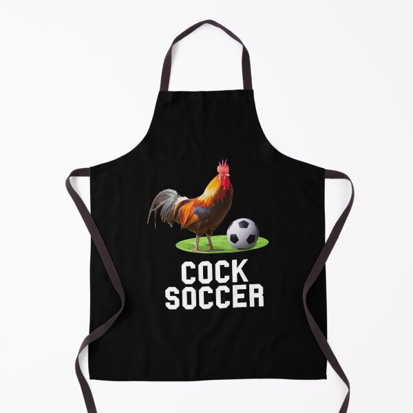 Item preview, Cock Soccer Funny Rooster Football Player Pun designed and sold by marke770.