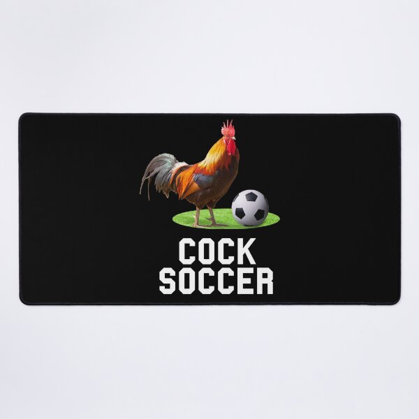 Item preview, Cock Soccer Funny Rooster Football Player Pun designed and sold by marke770.