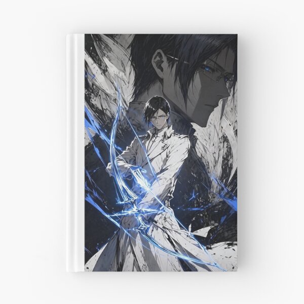 Item preview, Uryū Ishida Bleach Anime Art – Blue Spirit Bow Quincy Warrior designed and sold by Dyan4.