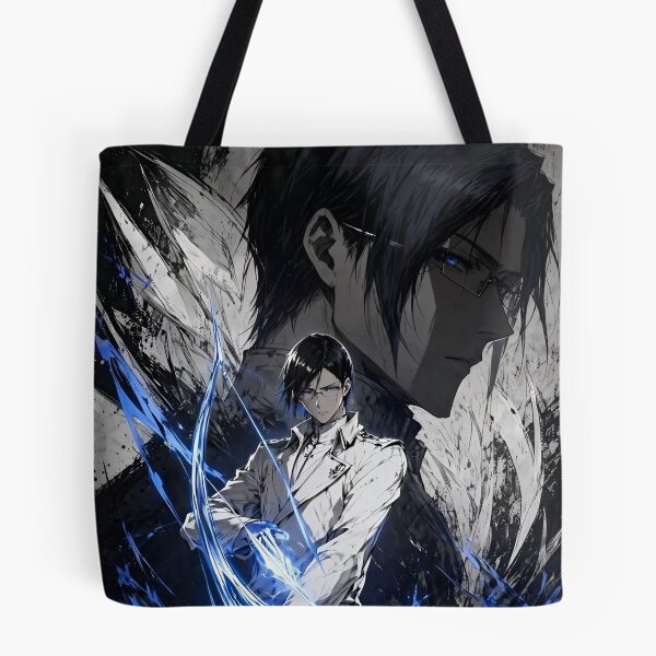 Item preview, Uryū Ishida Bleach Anime Art – Blue Spirit Bow Quincy Warrior designed and sold by Dyan4.