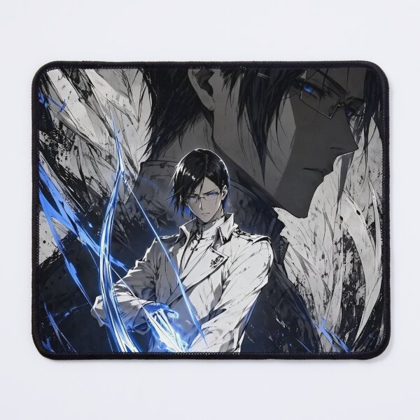 Item preview, Uryū Ishida Bleach Anime Art – Blue Spirit Bow Quincy Warrior designed and sold by Dyan4.