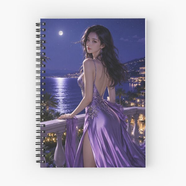 Item preview, Summer Night Violet Reverie designed and sold by SEIMEI2025.