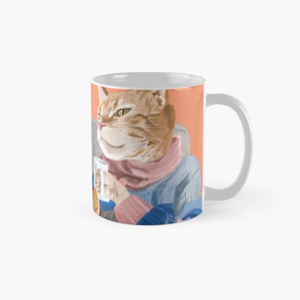 Item preview, A Cuppa? (Cat and Dog Tea Time) designed and sold by Catty Image.