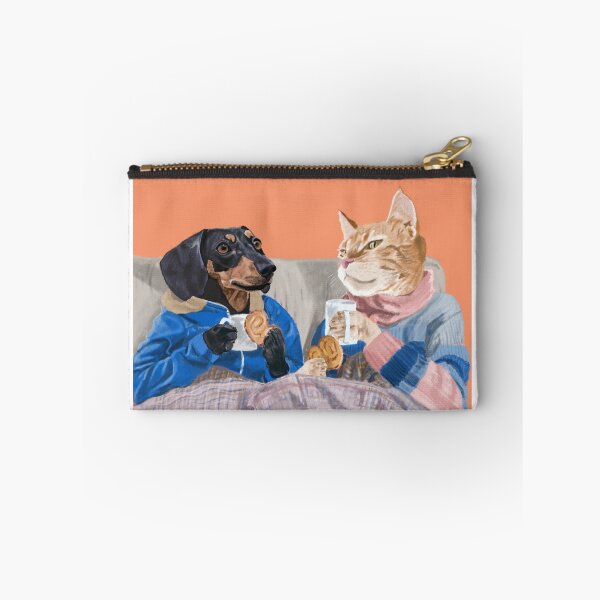 Item preview, A Cuppa? (Cat and Dog Tea Time) designed and sold by Catty Image.