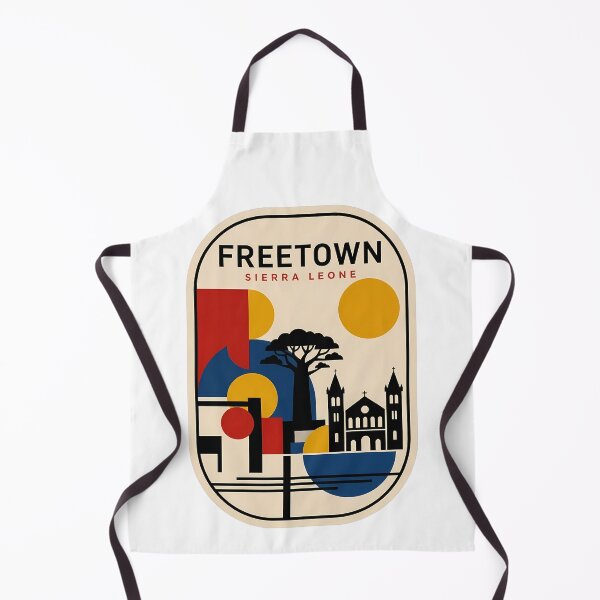 Item preview, Freetown Sierra Leone Retro Geometric Travel Souvenir designed and sold by k3rstman1.