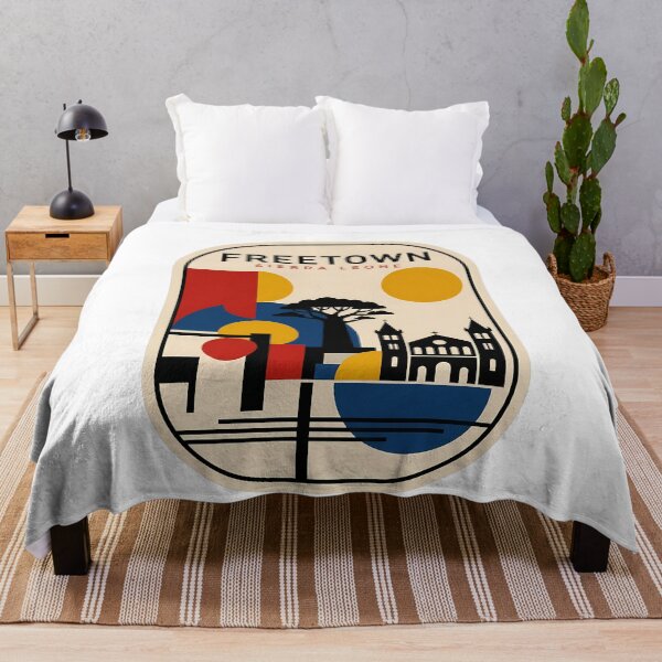 Item preview, Freetown Sierra Leone Retro Geometric Travel Souvenir designed and sold by k3rstman1.