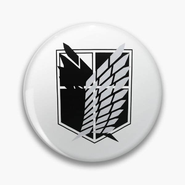 Item preview, Attack on Titan Wings of Freedom Emblem | Scout Regiment Logo designed and sold by MCHDesignST.