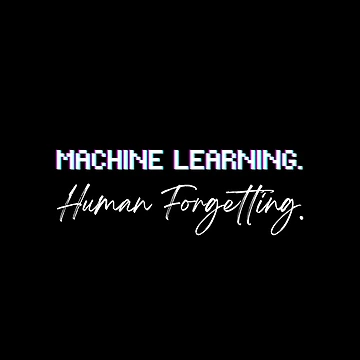 Artwork thumbnail, Machine Learning. Human Forgetting. by RickTShop