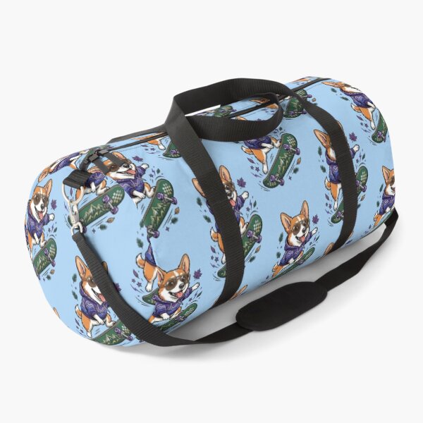 Item preview, Skater Corgi – Cool Dog on Board designed and sold by Dogandesighn.