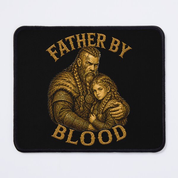 Item preview, Father By Blood Viking Father Daughter Norse Warrior Design designed and sold by R3X .
