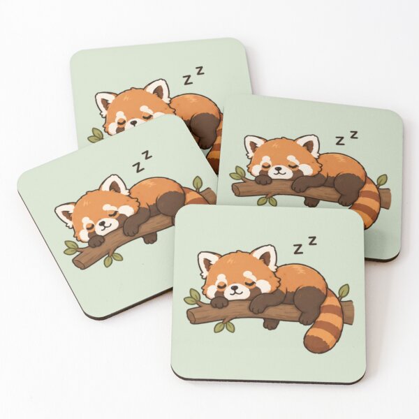 Item preview, Nap Mode Red Panda designed and sold by MellowMunchkins.