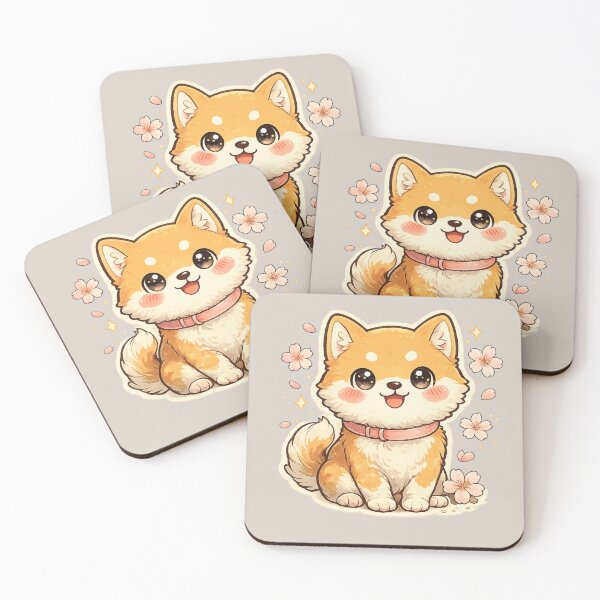 Item preview, Kawaii Shiba Inu Cute Dog Japanese Graphic T-Shirt designed and sold by MagicMakerPh.