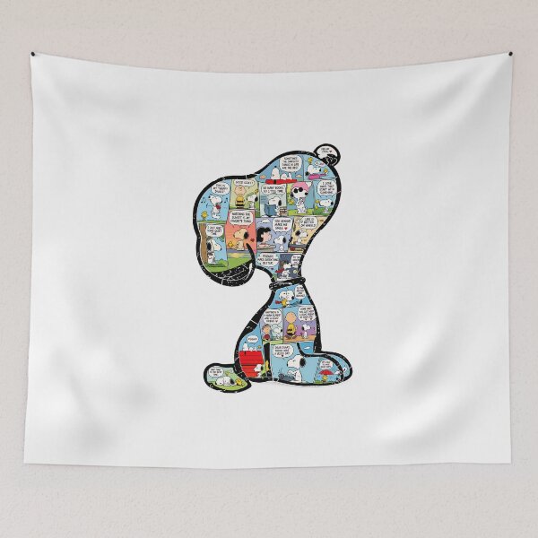 Item preview, Snoopy Comic Strip Collage Color Style designed and sold by Har-vee.