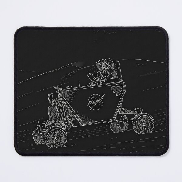 Item preview, NASA Space Exploration Rover Technical Line Art designed and sold by 7Pixel.