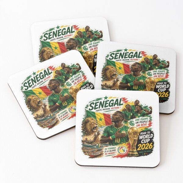 Item preview, Senegal's Golden Journey to World Cup 2026 designed and sold by Pixanova.