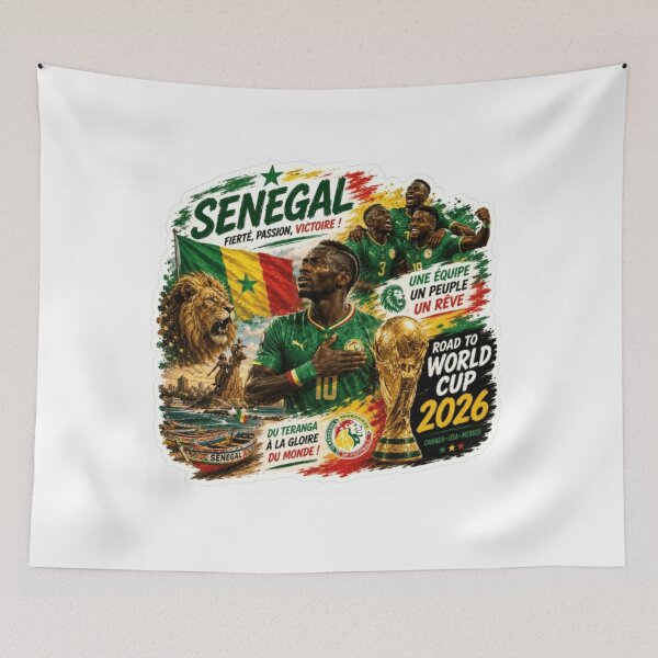 Item preview, Senegal's Golden Journey to World Cup 2026 designed and sold by Pixanova.