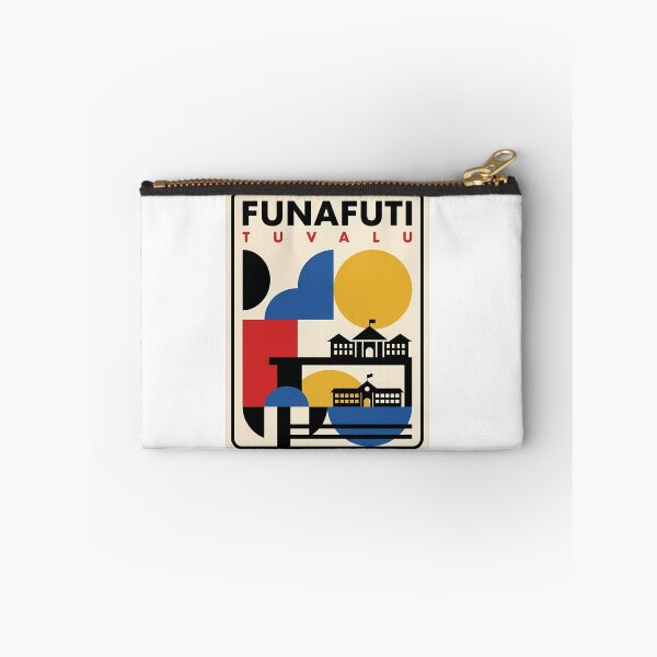 Item preview, Funafuti Tuvalu Abstract Geometric Travel Art Style designed and sold by k3rstman1.