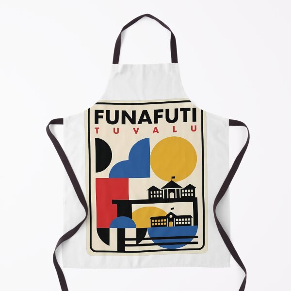 Item preview, Funafuti Tuvalu Abstract Geometric Travel Art Style designed and sold by k3rstman1.