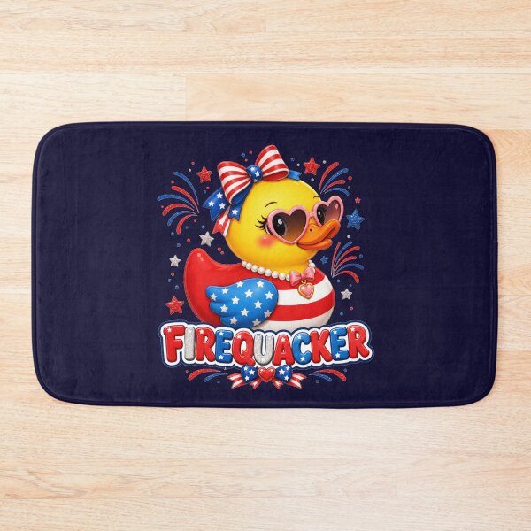 Item preview, 4th of July Cute Duck Firequacker Patriotic Sunglasses designed and sold by SunfullyYours.