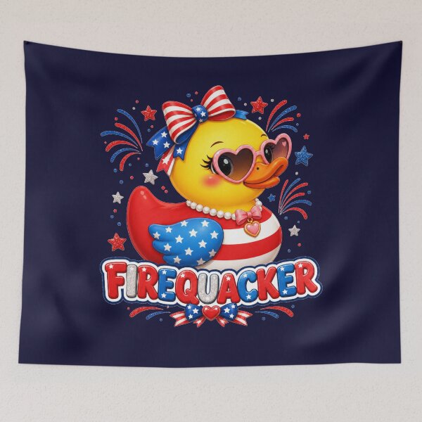 Item preview, 4th of July Cute Duck Firequacker Patriotic Sunglasses designed and sold by SunfullyYours.