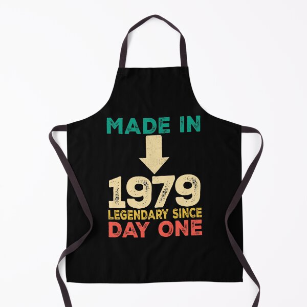 Item preview, Born in 1979 Vintage 47th Birthday Legend Born Gift Distressed Design designed and sold by FernaRoje.