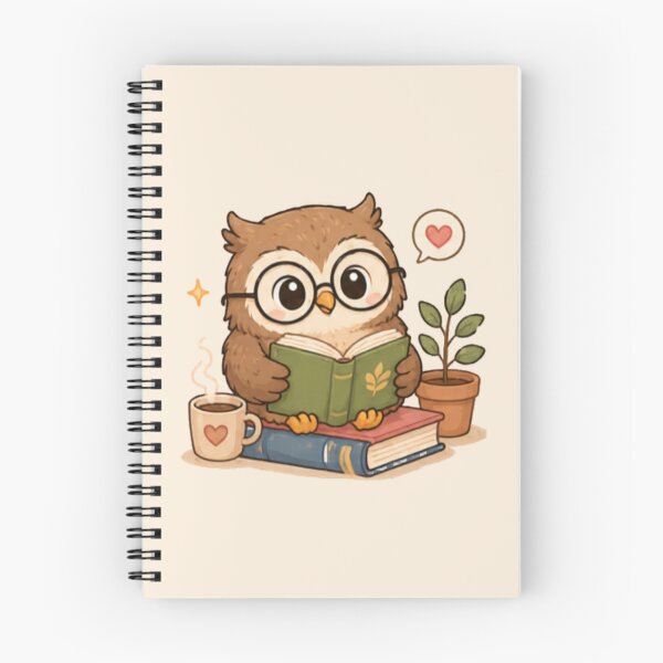 Item preview, Búho ratón de biblioteca designed and sold by MellowMunchkins.
