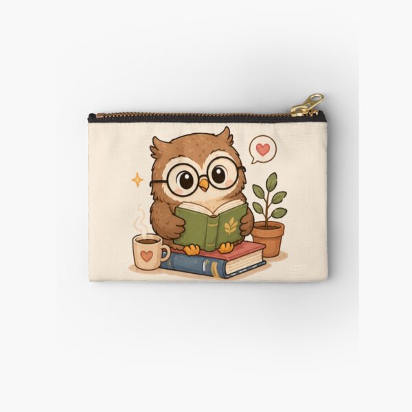Item preview, Book Worm Owl designed and sold by MellowMunchkins.
