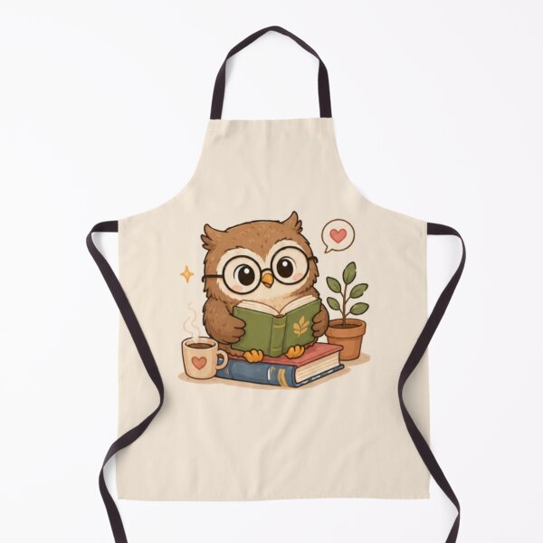Item preview, Book Worm Owl designed and sold by MellowMunchkins.