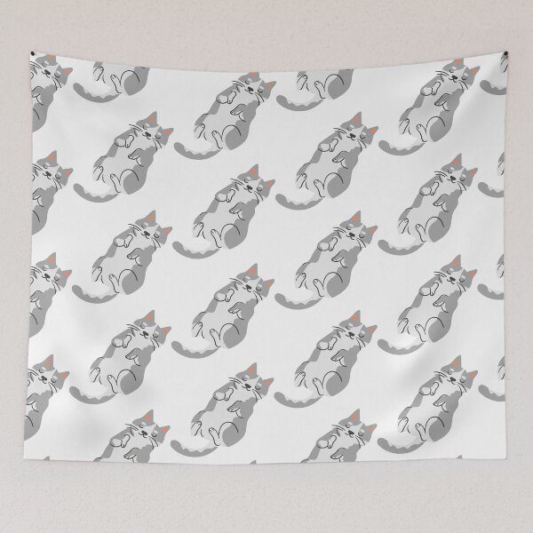 Item preview, Cute Sleeping Cat Cartoon Design | Cozy Kawaii Cat Illustration designed and sold by LunaVales.