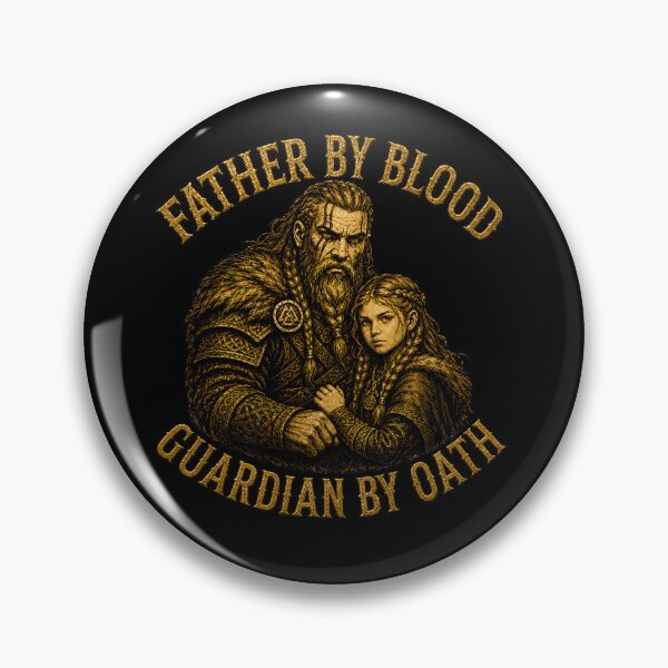 Item preview, Father By Blood Guardian By Oath Viking Father Daughter Norse Design designed and sold by R3X .