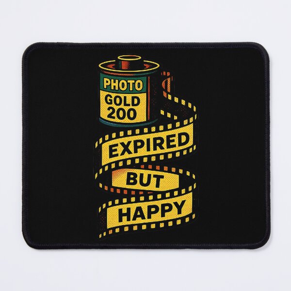 Item preview, Expired But Happy Halftone Gold 200 Film Roll designed and sold by ZETORA Studio.