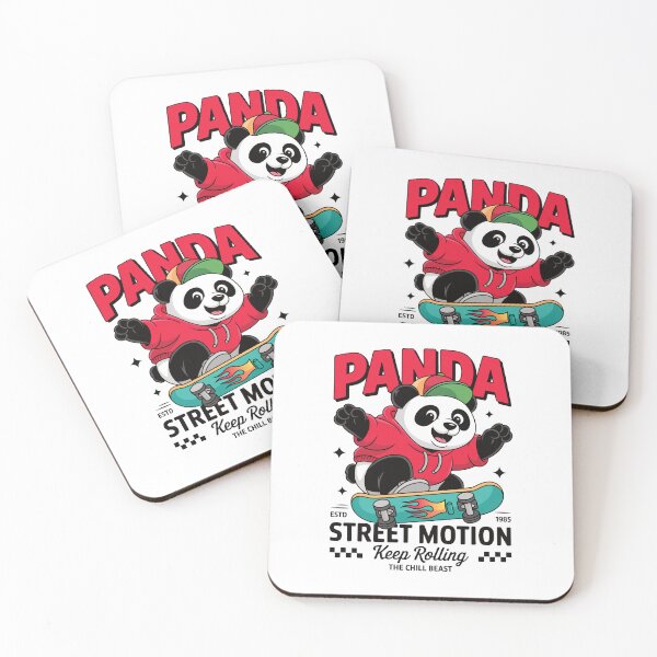 Item preview, Cute Urban Streetwear Panda Skater Design designed and sold by Taans-Creation.
