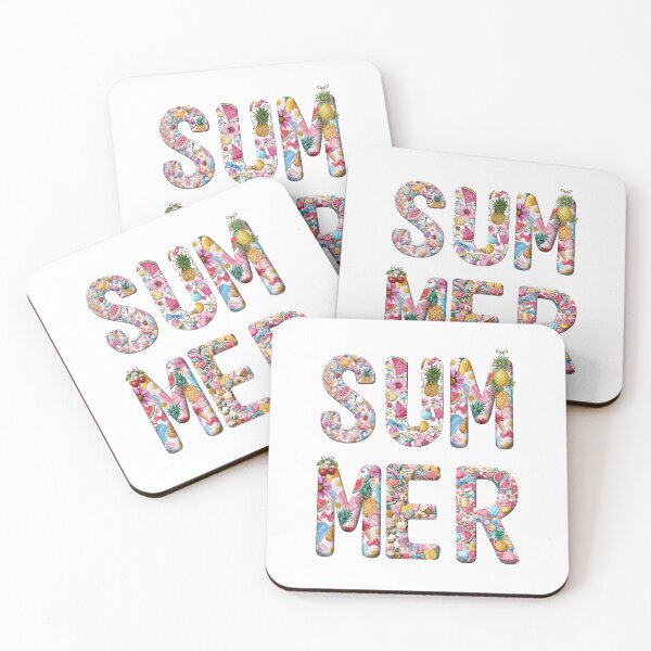 Item preview, Summer - Colorful Fruit Floral Summer Vibes Lettering Design designed and sold by Lozarux.