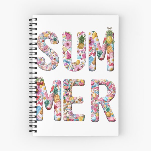 Item preview, Summer - Colorful Fruit Floral Summer Vibes Lettering Design designed and sold by Lozarux.