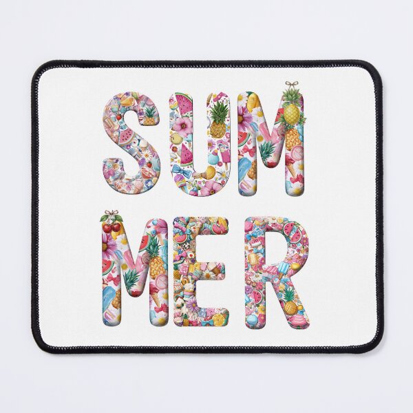 Item preview, Summer - Colorful Fruit Floral Summer Vibes Lettering Design designed and sold by Lozarux.