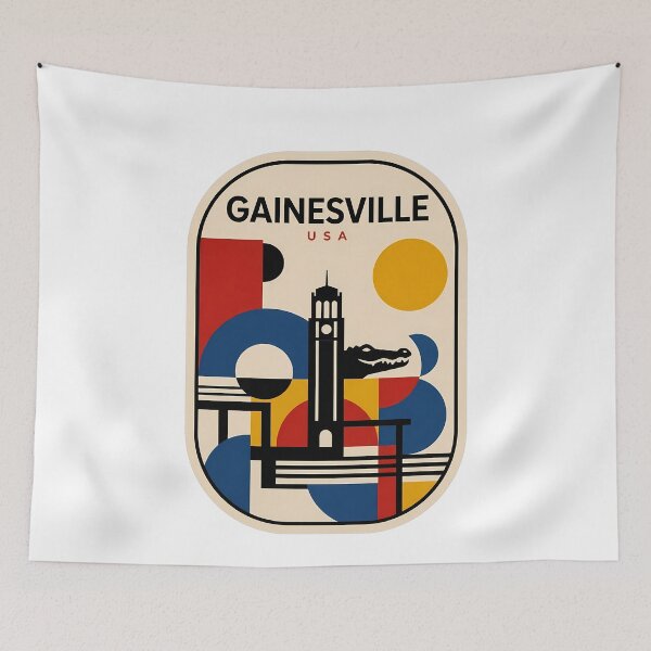 Item preview, Retro Gainesville Florida Century Tower Alligator Travel designed and sold by k3rstman1.